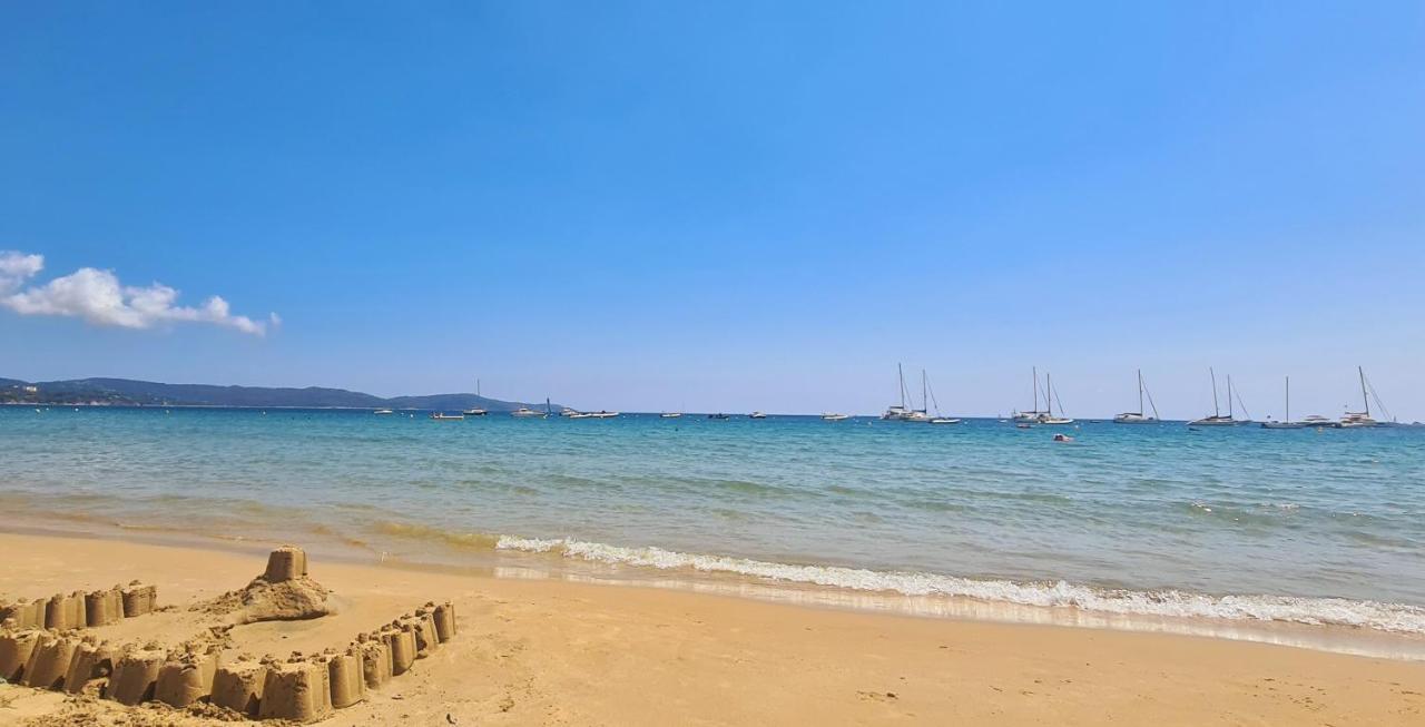 Le Tamaya Plage: Charming Garden Apartment Steps from Beach Cavalaire-sur-Mer Exterior photo